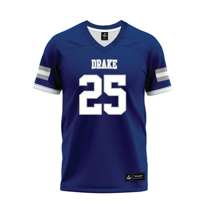 Drake - NCAA Football : Taj Hughes - Premium Football Jersey