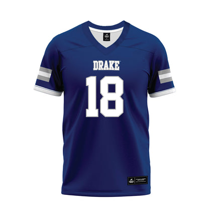 Drake - NCAA Football : Holden Hughes - Premium Football Jersey