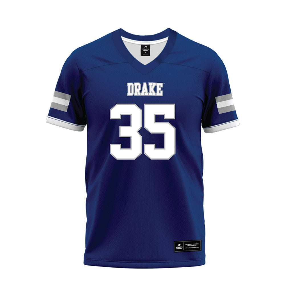 Drake - NCAA Football : Cody Blicharz - Premium Football Jersey-0