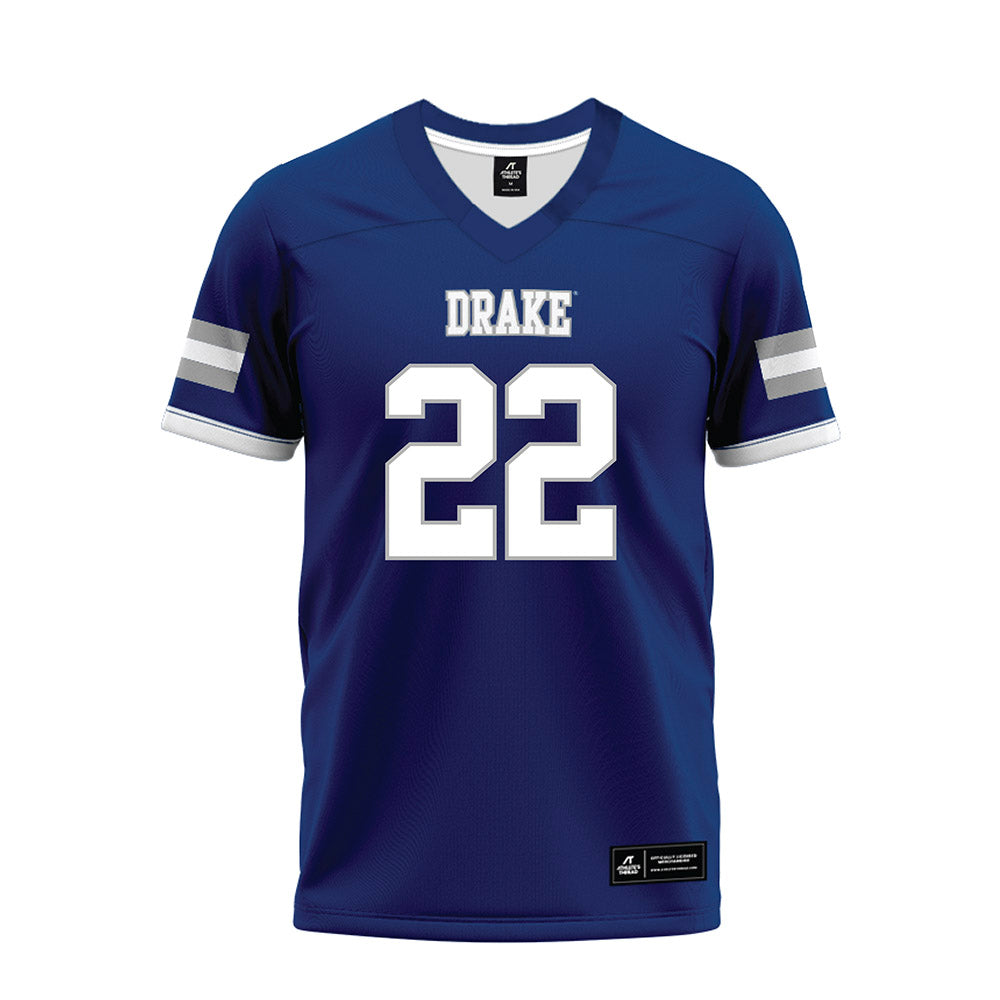 Drake - NCAA Football : Derrick Bunkelman - Premium Football Jersey-0