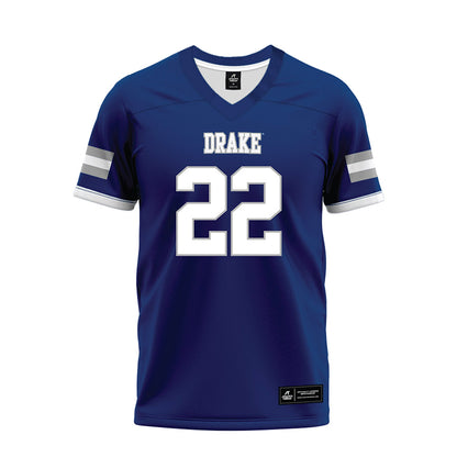 Drake - NCAA Football : Derrick Bunkelman - Premium Football Jersey-0