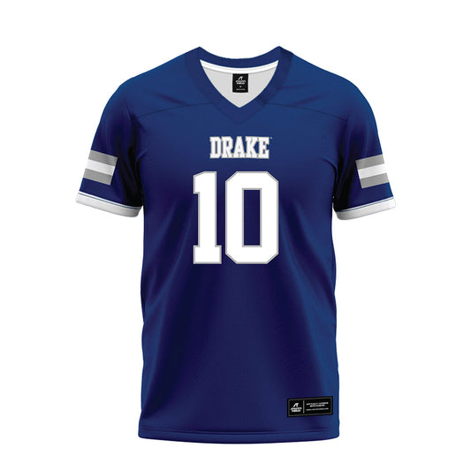 Drake - NCAA Football : Christian Aguilar - Premium Football Jersey