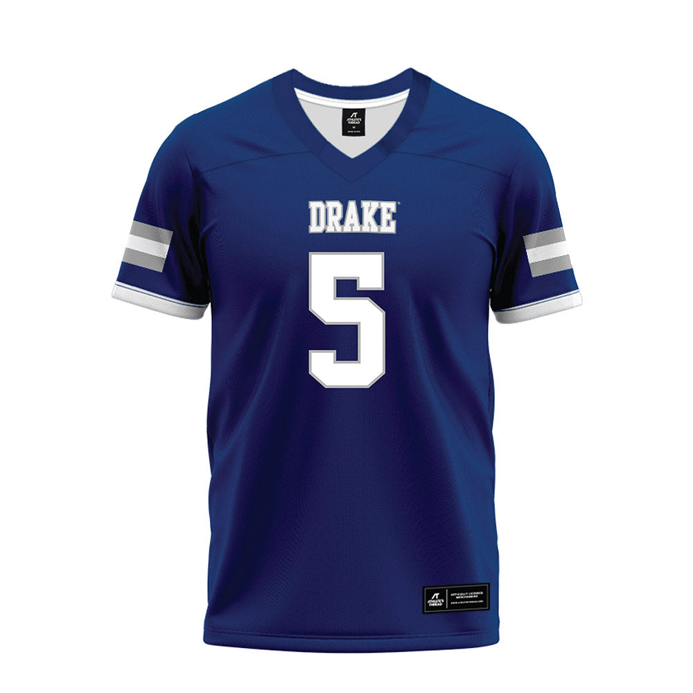 Drake - NCAA Football : CJ Grisar - Premium Football Jersey