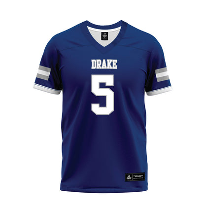 Drake - NCAA Football : CJ Grisar - Premium Football Jersey