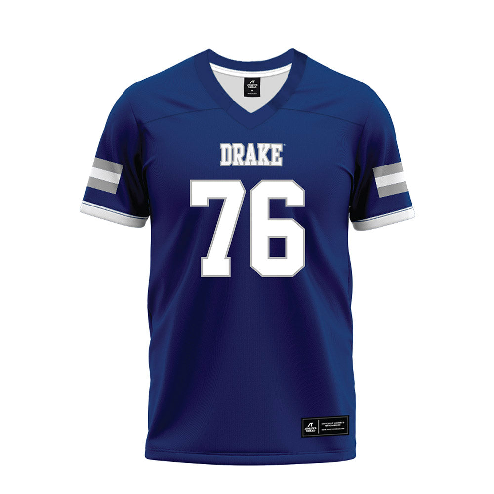 Drake - NCAA Football : Jackson Reasoner - Premium Football Jersey-0