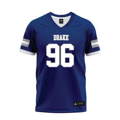 Drake - NCAA Football : Caleb Gray - Premium Football Jersey-0