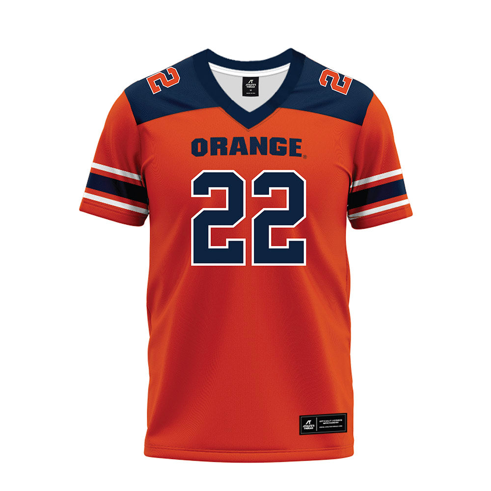 Syracuse - NCAA Football : Zyian Moultrie-Goddard - Premium Football Jersey-0