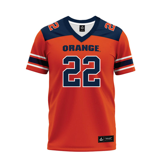Syracuse - NCAA Football : Zyian Moultrie-Goddard - Premium Football Jersey-0