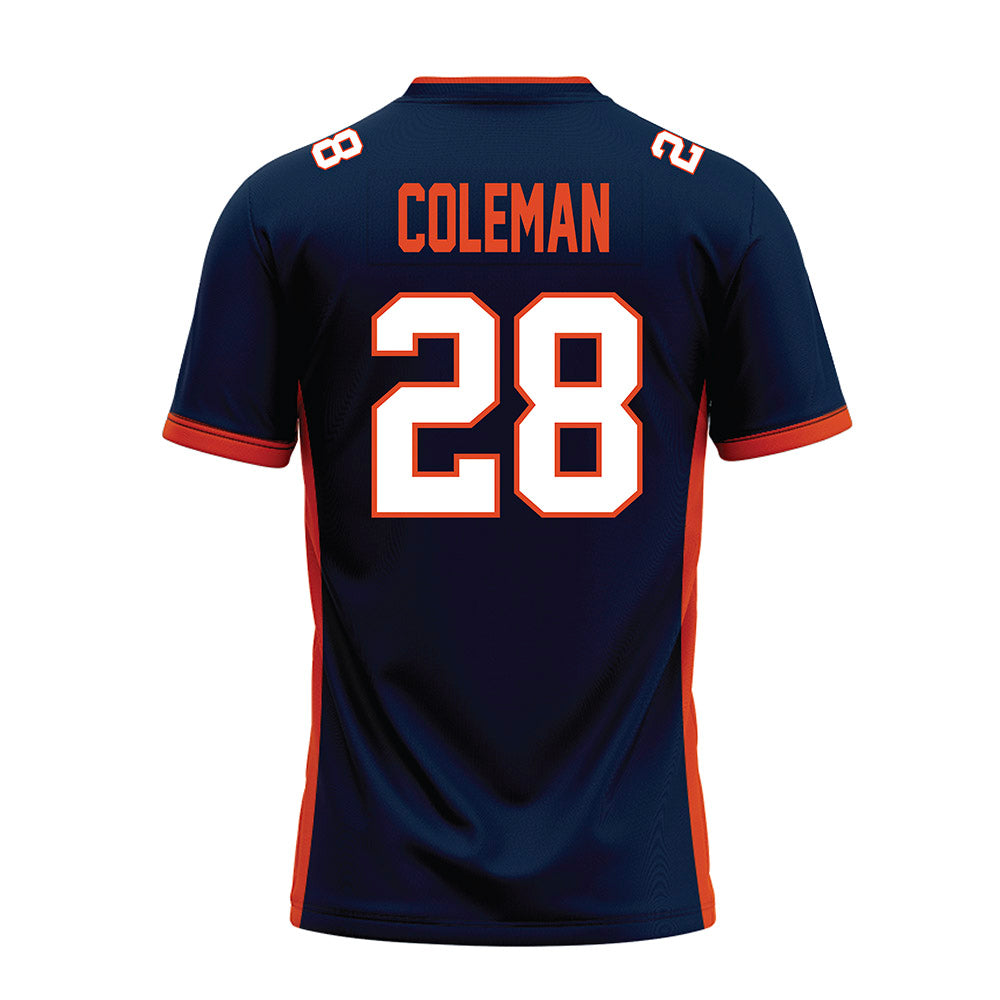Syracuse - NCAA Football : Malachi Coleman - Premium Football Jersey-1