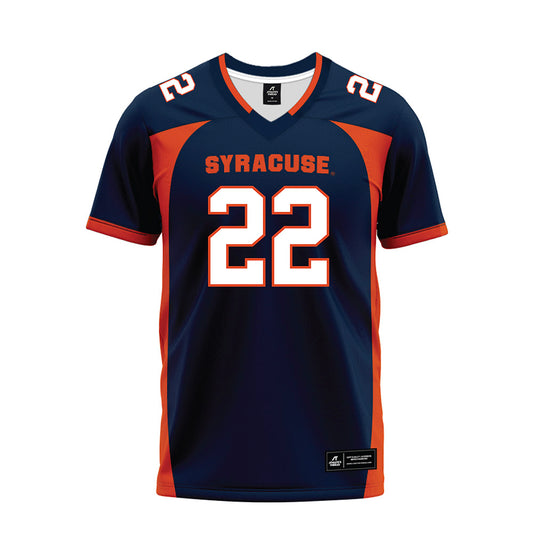 Syracuse - NCAA Football : Zyian Moultrie-Goddard - Premium Football Jersey-0