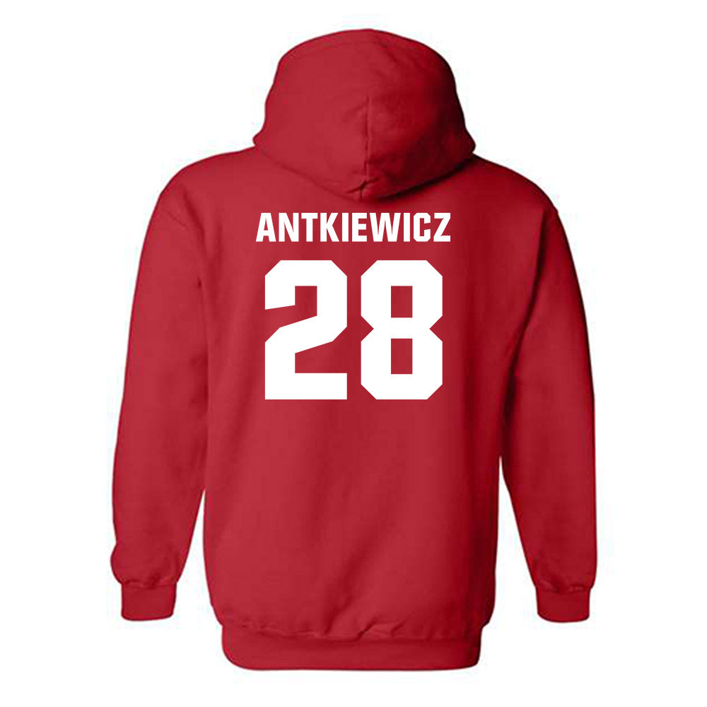Tampa - NCAA Men's Lacrosse : Wyatt Antkiewicz - Classic Shersey Hooded Sweatshirt-1