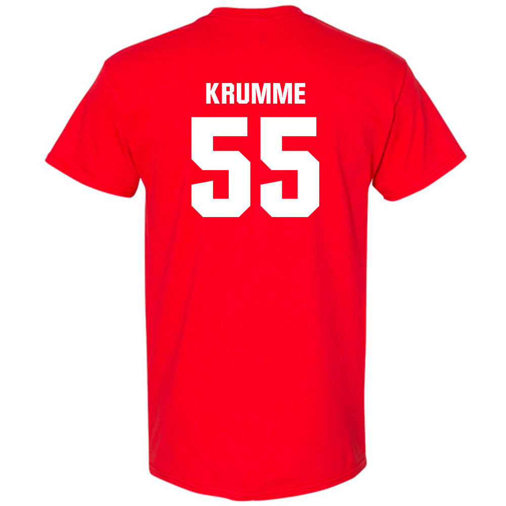 Tampa - NCAA Men's Lacrosse : Max Krumme - Classic Shersey T-Shirt-1
