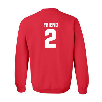 Tampa - NCAA Men's Lacrosse : Zack Friend - Classic Shersey Crewneck Sweatshirt-1