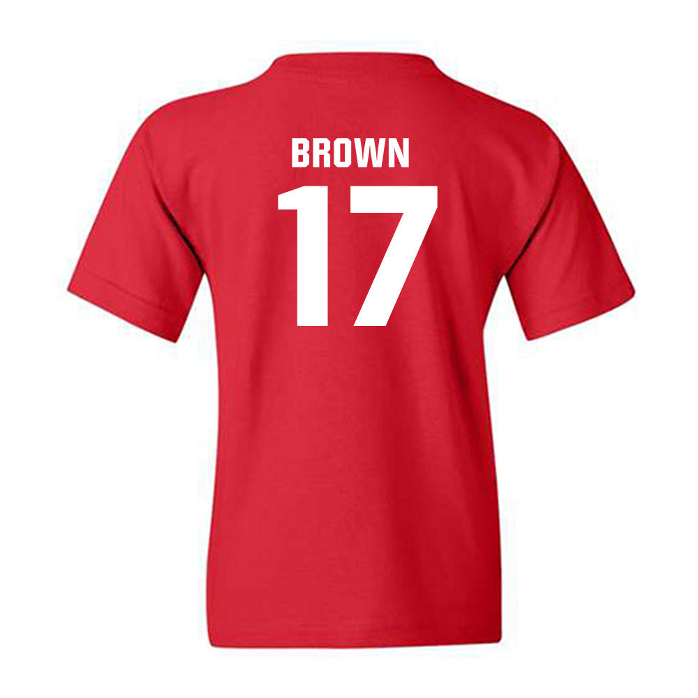 Tampa - NCAA Baseball : Ethan Brown - Classic Shersey Youth T-Shirt-1