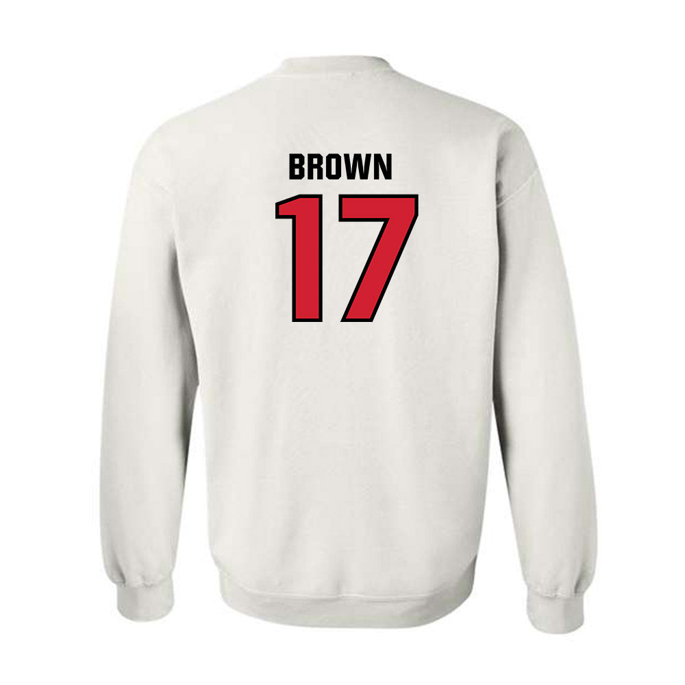 Tampa - NCAA Baseball : Ethan Brown - Classic Shersey Crewneck Sweatshirt-1