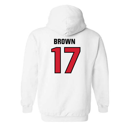 Tampa - NCAA Baseball : Ethan Brown - Classic Shersey Hooded Sweatshirt-1