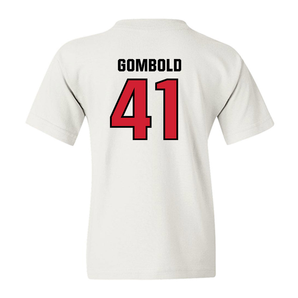 Tampa - NCAA Men's Lacrosse : Gordy Gombold - Classic Shersey Youth T-Shirt-1