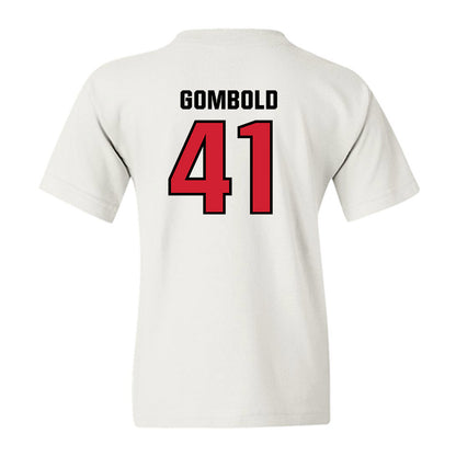 Tampa - NCAA Men's Lacrosse : Gordy Gombold - Classic Shersey Youth T-Shirt-1