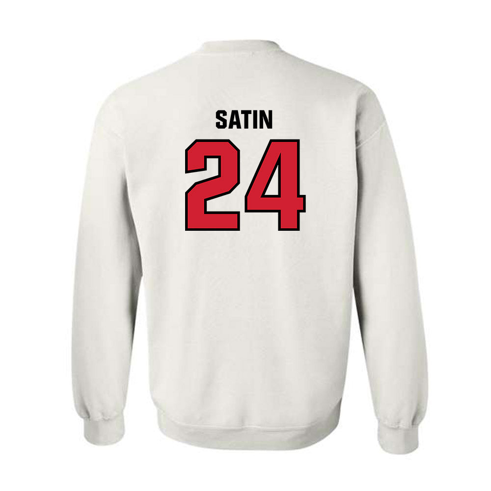 Tampa - NCAA Baseball : Robert Satin - Classic Shersey Crewneck Sweatshirt-1