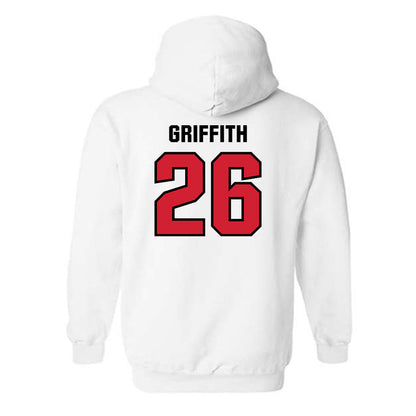 Tampa - NCAA Baseball : Jake Griffith - Classic Shersey Hooded Sweatshirt-1