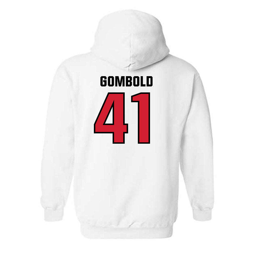 Tampa - NCAA Men's Lacrosse : Gordy Gombold - Classic Shersey Hooded Sweatshirt-1
