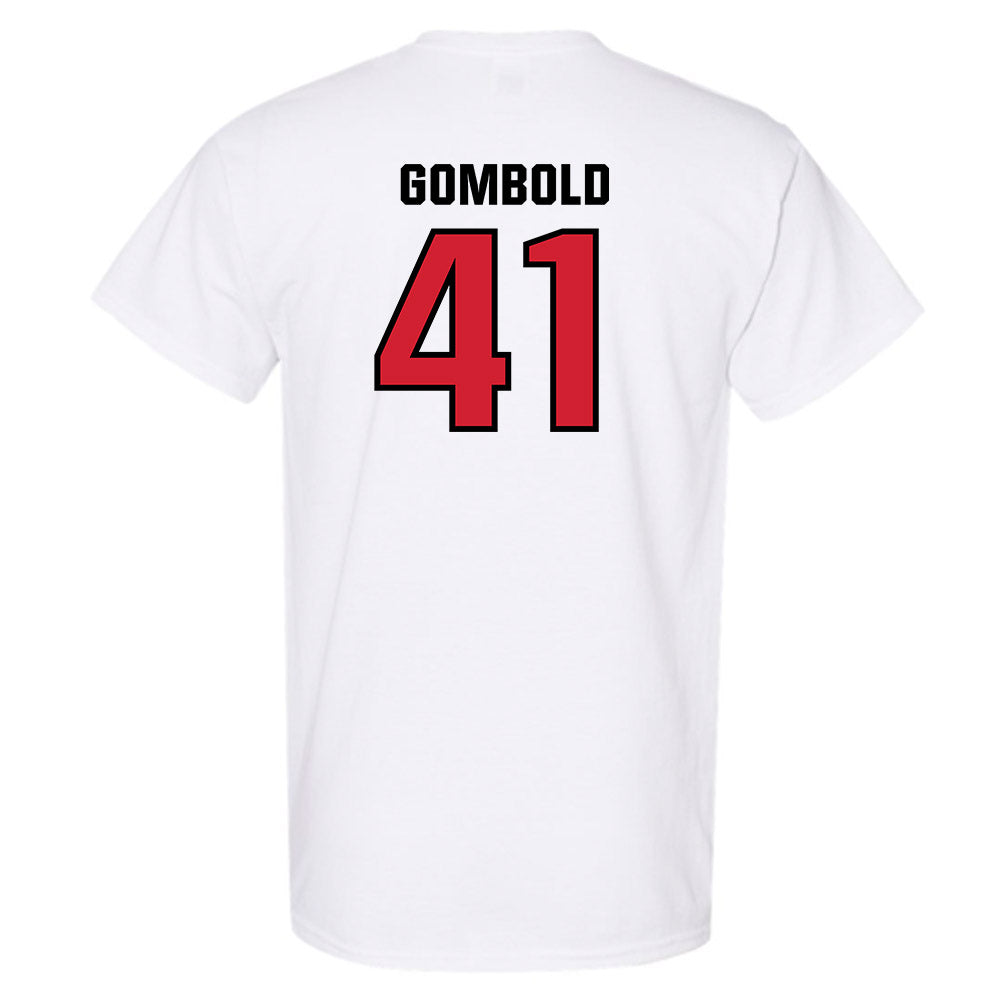 Tampa - NCAA Men's Lacrosse : Gordy Gombold - Classic Shersey T-Shirt-1