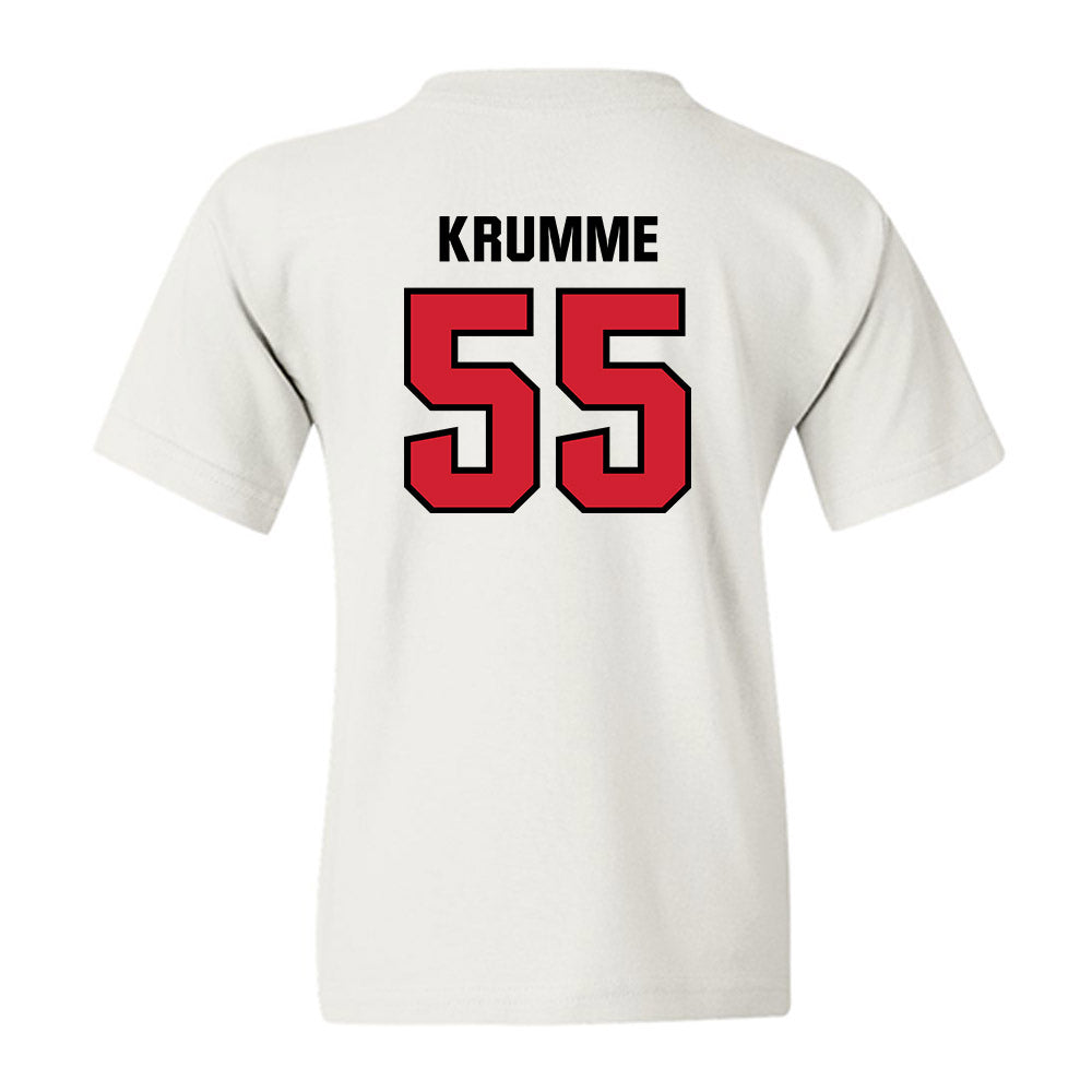 Tampa - NCAA Men's Lacrosse : Max Krumme - Classic Shersey Youth T-Shirt-1