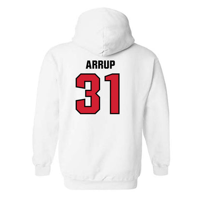 Tampa - NCAA Men's Lacrosse : Desi Arrup - Classic Shersey Hooded Sweatshirt-1