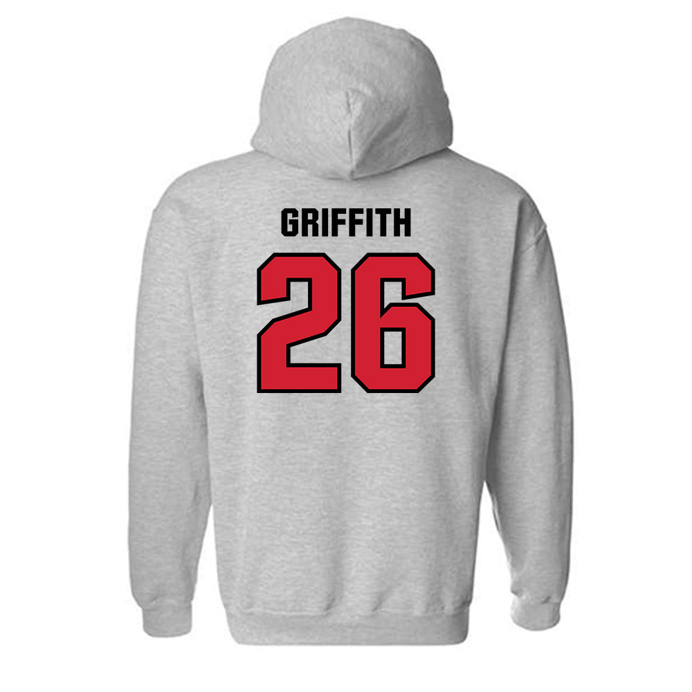 Tampa - NCAA Baseball : Jake Griffith - Classic Shersey Hooded Sweatshirt-1