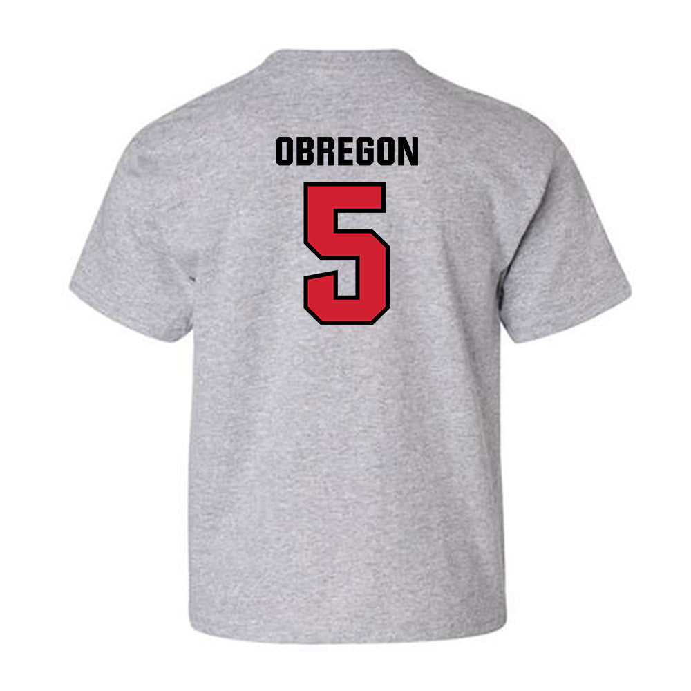 Tampa - NCAA Men's Soccer : Andy Obregon - Classic Shersey Youth T-Shirt-1