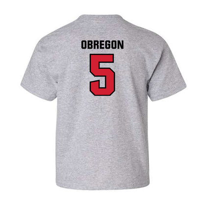 Tampa - NCAA Men's Soccer : Andy Obregon - Classic Shersey Youth T-Shirt-1