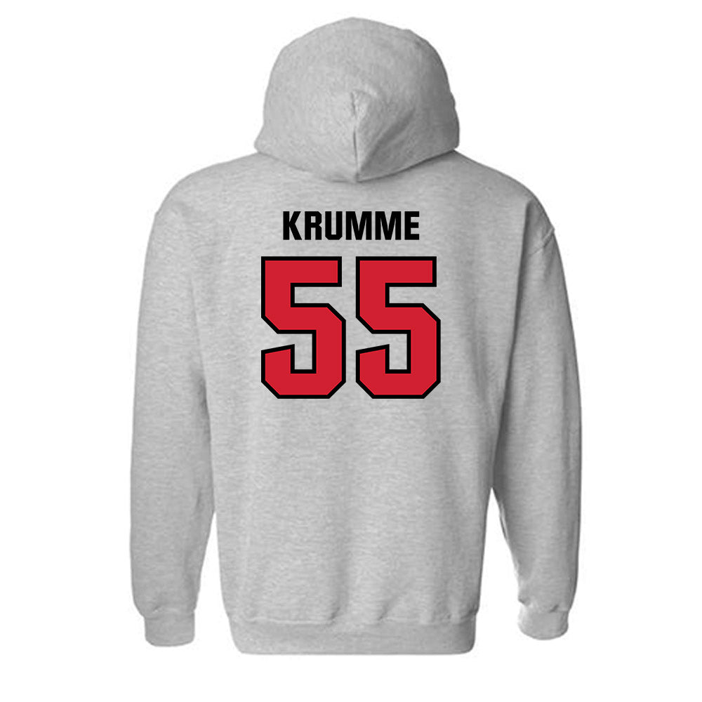 Tampa - NCAA Men's Lacrosse : Max Krumme - Classic Shersey Hooded Sweatshirt-1