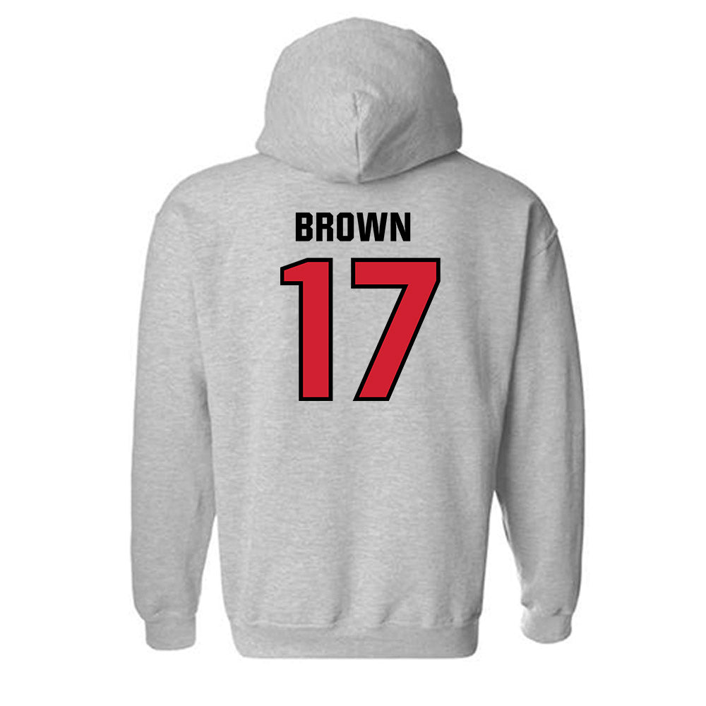 Tampa - NCAA Baseball : Ethan Brown - Classic Shersey Hooded Sweatshirt-1