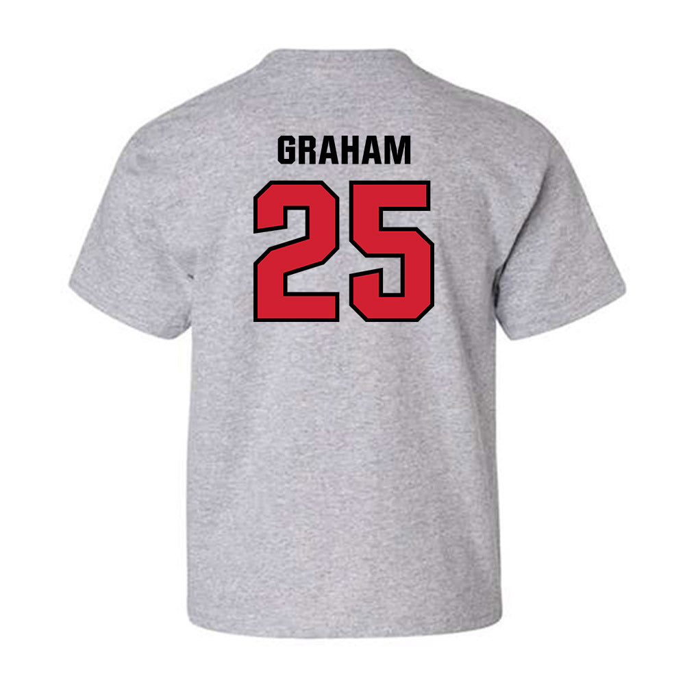 Tampa - NCAA Baseball : AJ Graham - Classic Shersey Youth T-Shirt-1