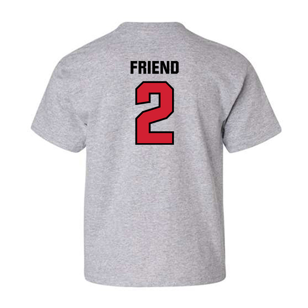 Tampa - NCAA Men's Lacrosse : Zack Friend - Classic Shersey Youth T-Shirt-1