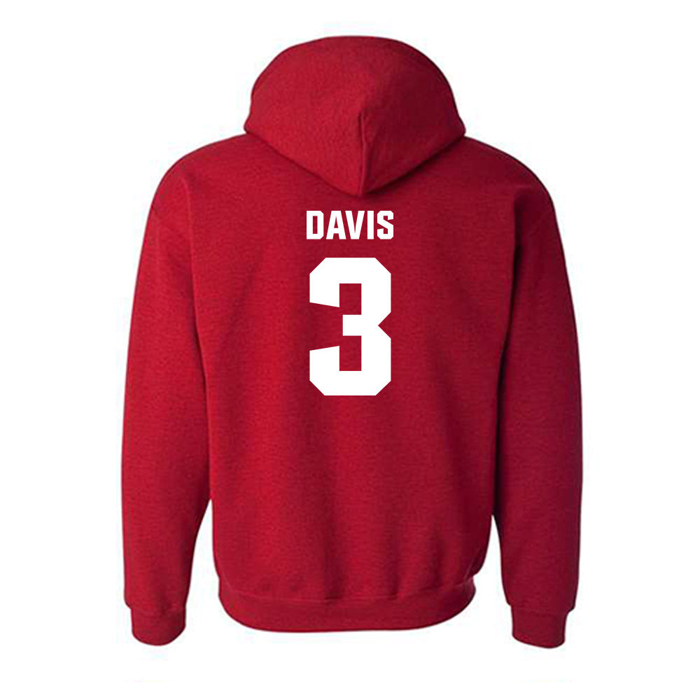 Tampa - NCAA Women's Basketball : Olivia Davis - Classic Shersey Hooded Sweatshirt-1