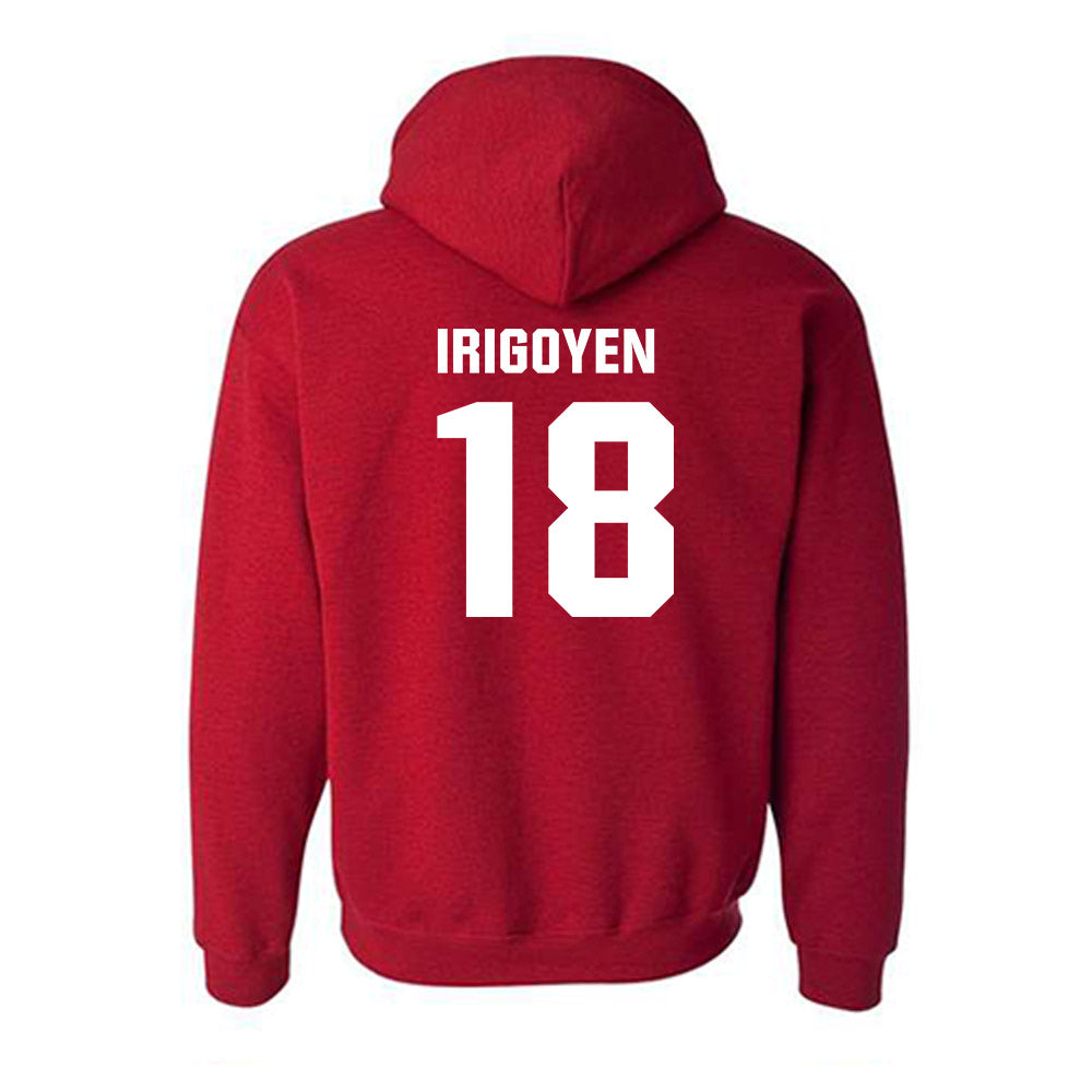 Tampa - NCAA Baseball : Jhoander Irigoyen - Classic Shersey Hooded Sweatshirt-1