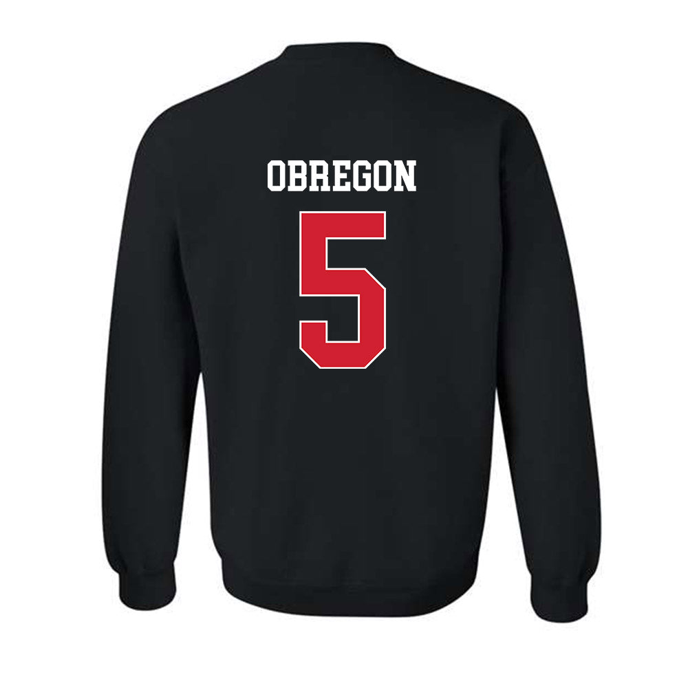 Tampa - NCAA Men's Soccer : Andy Obregon - Classic Fashion Shersey Crewneck Sweatshirt-1