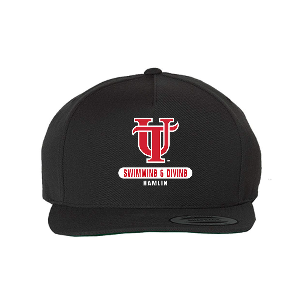 Tampa - NCAA Men's Swimming & Diving : Jacob Hamlin - Snapback Hat-0