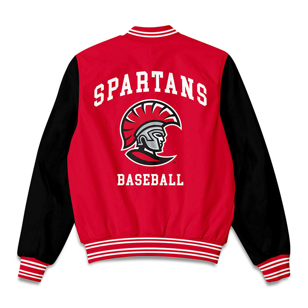 Tampa - NCAA Baseball : Logan Wash - Bomber Jacket-1
