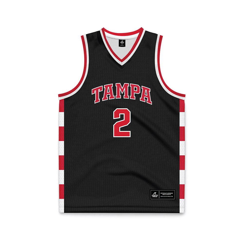 Tampa - NCAA Women's Basketball : Giorgia Palmieri - Black Basketball Jersey-0