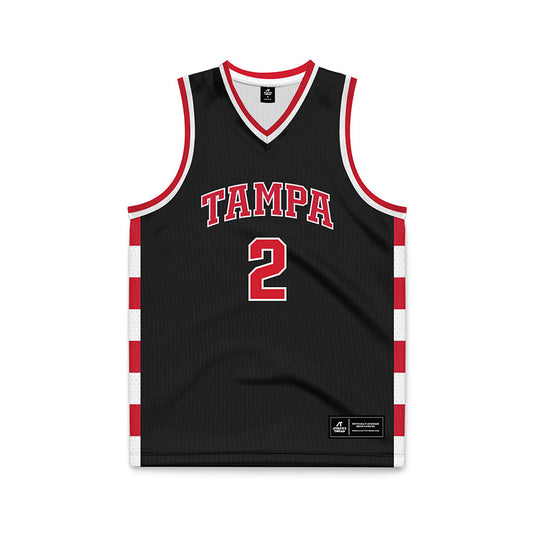 Tampa - NCAA Women's Basketball : Giorgia Palmieri - Black Basketball Jersey-0