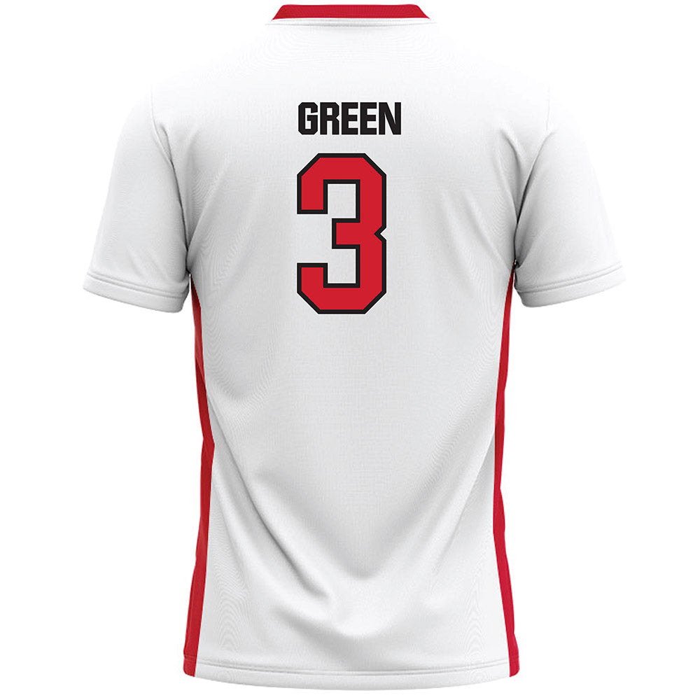 Tampa - NCAA Men's Lacrosse : Grant Green - White Lacrosse Jersey-1