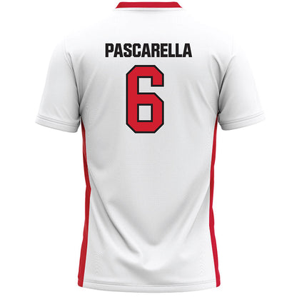 Tampa - NCAA Men's Lacrosse : AJ Pascarella - White Lacrosse Jersey-1