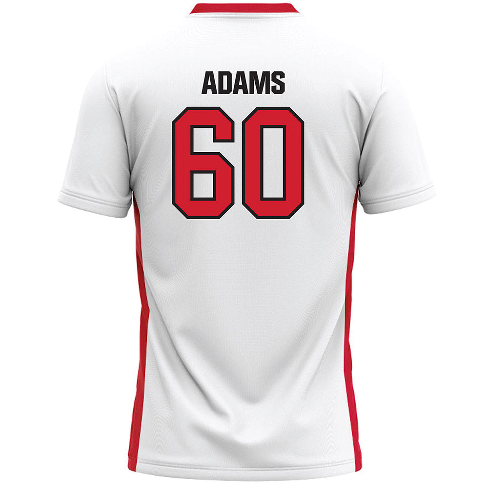 Tampa - NCAA Men's Lacrosse : Vinci Adams - White Lacrosse Jersey-1
