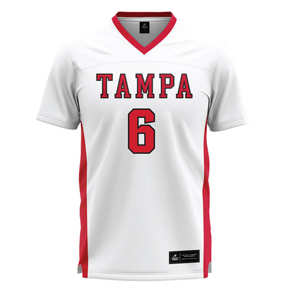 Tampa - NCAA Men's Lacrosse : AJ Pascarella - White Lacrosse Jersey-0