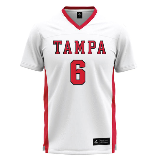 Tampa - NCAA Men's Lacrosse : AJ Pascarella - White Lacrosse Jersey-0