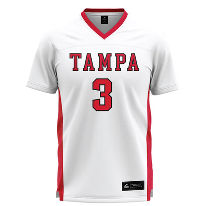 Tampa - NCAA Men's Lacrosse : Grant Green - White Lacrosse Jersey-0