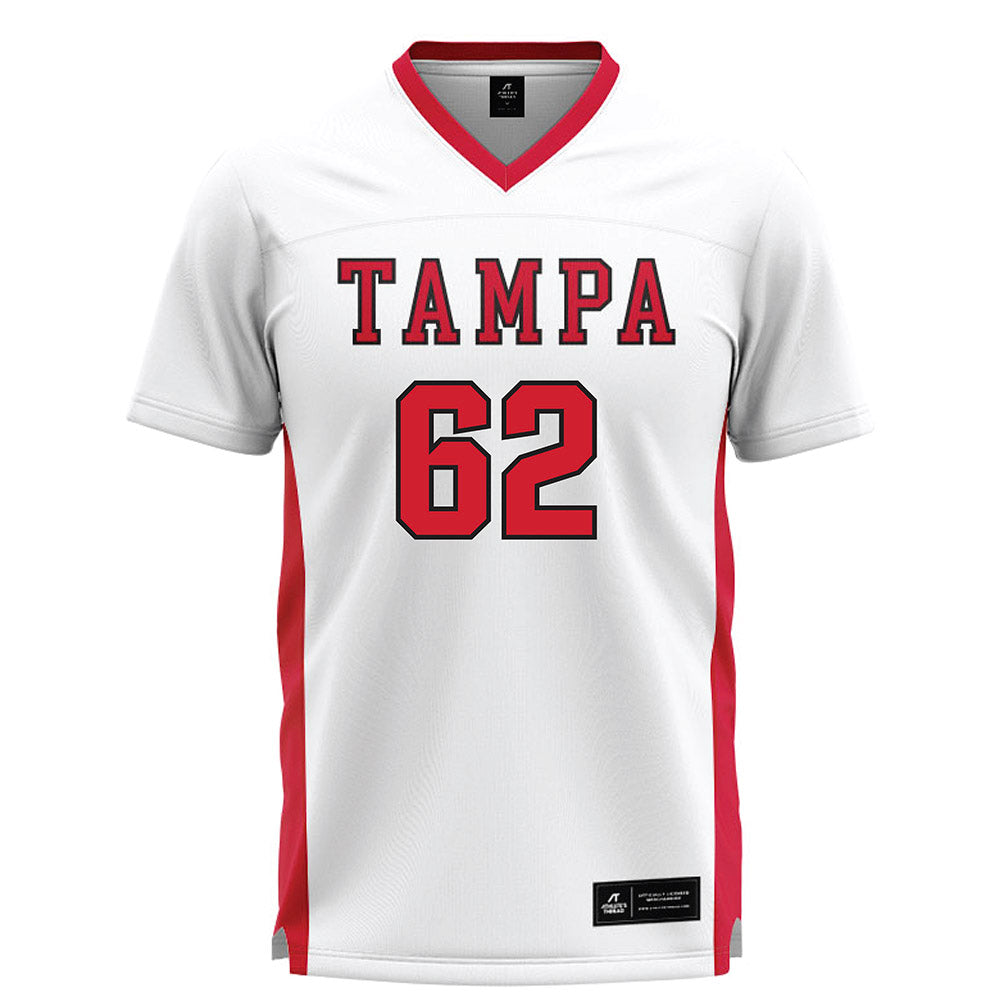 Tampa - NCAA Men's Lacrosse : Matthew Im - White Lacrosse Jersey-0