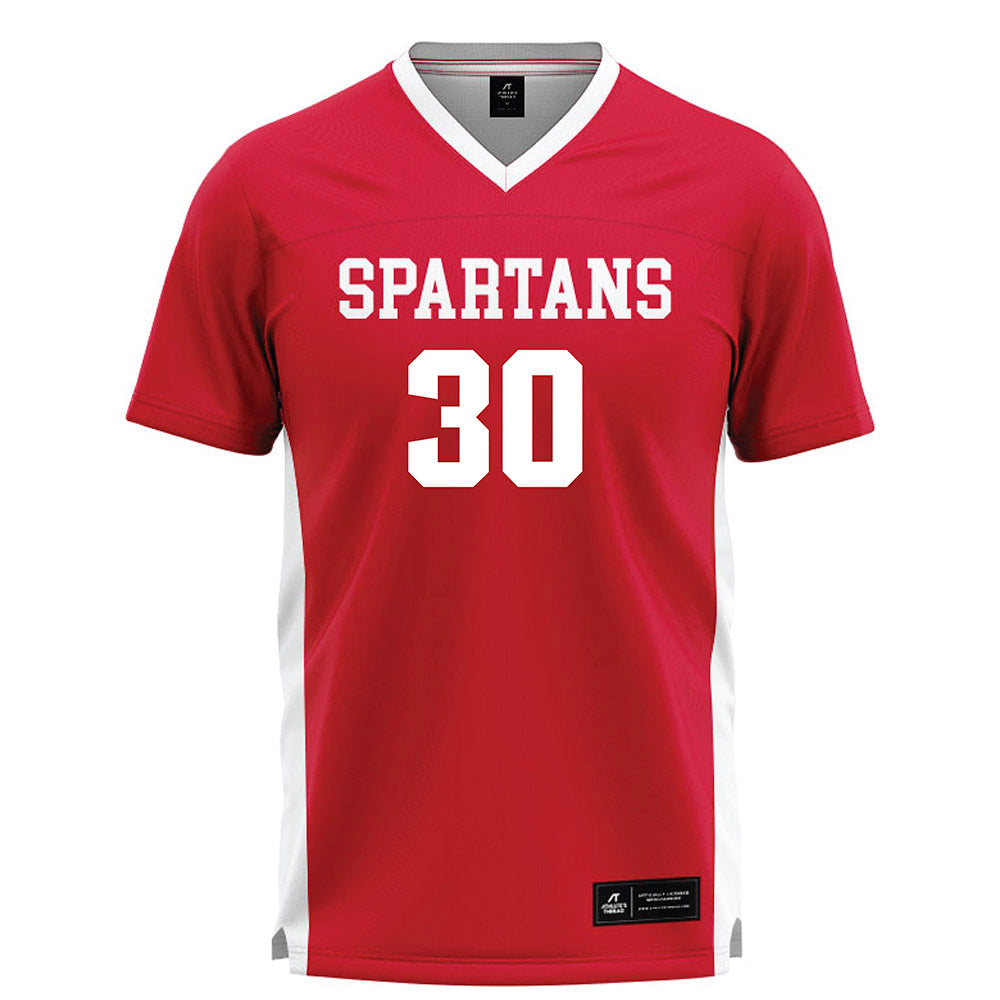 Tampa - NCAA Women's Lacrosse : Isabel McGarvey - Red Lacrosse Jersey-0